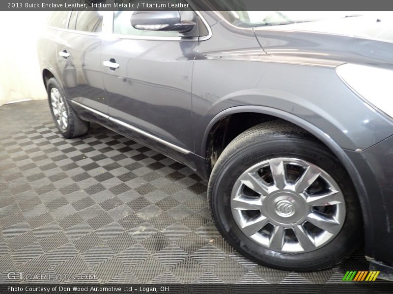 Iridium Metallic / Titanium Leather 2013 Buick Enclave Leather
