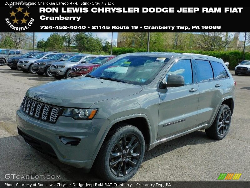Sting-Gray / Black 2021 Jeep Grand Cherokee Laredo 4x4