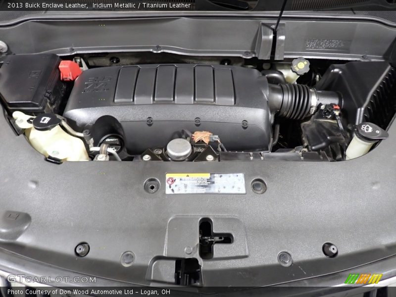 Iridium Metallic / Titanium Leather 2013 Buick Enclave Leather