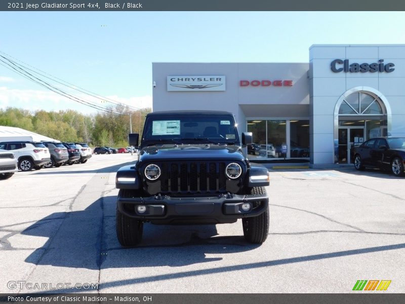 Black / Black 2021 Jeep Gladiator Sport 4x4