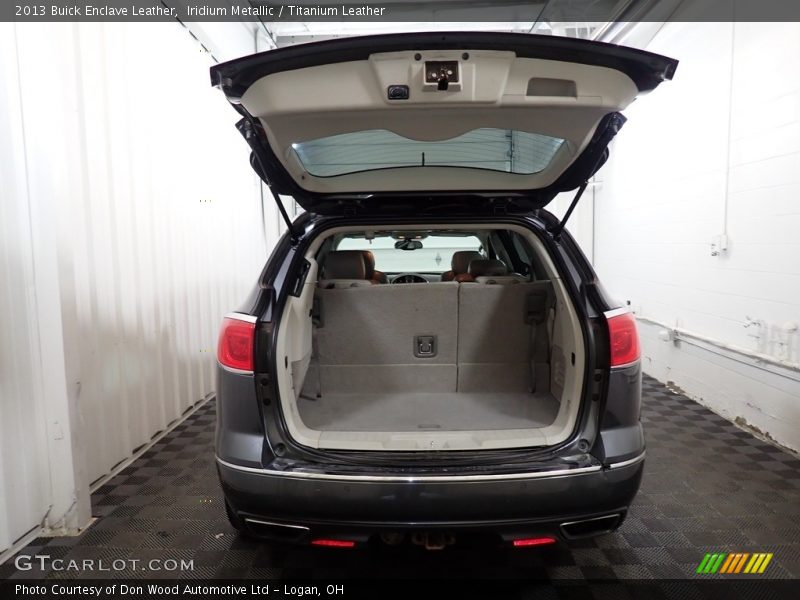 Iridium Metallic / Titanium Leather 2013 Buick Enclave Leather