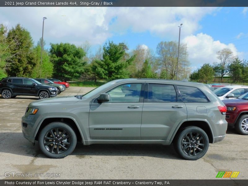 Sting-Gray / Black 2021 Jeep Grand Cherokee Laredo 4x4