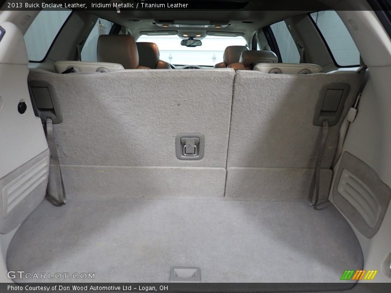 Iridium Metallic / Titanium Leather 2013 Buick Enclave Leather