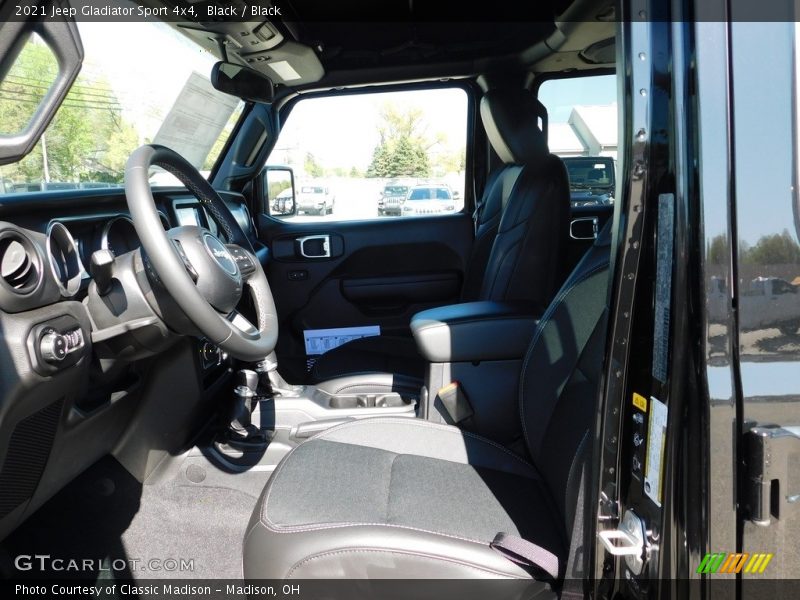 Black / Black 2021 Jeep Gladiator Sport 4x4