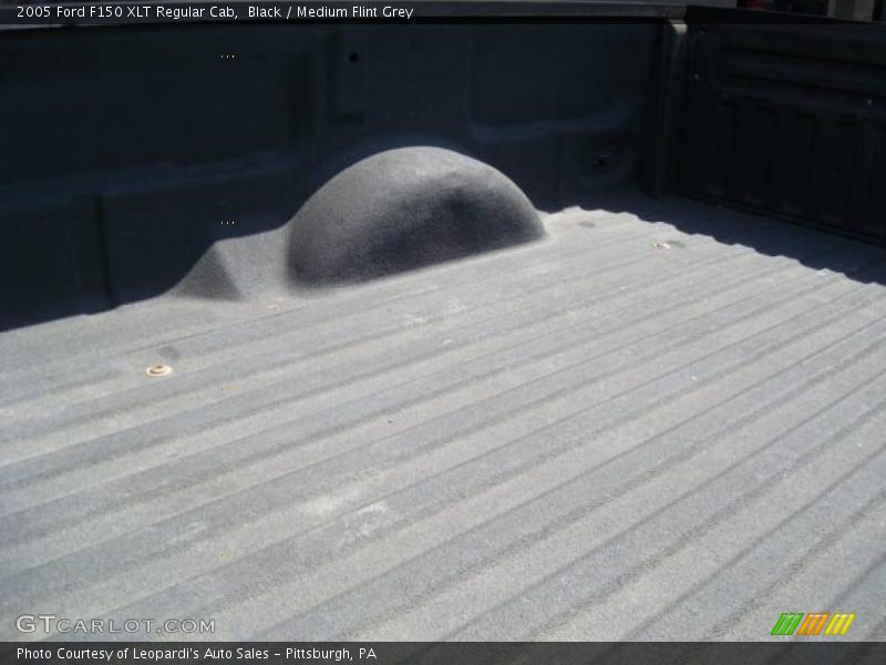 Black / Medium Flint Grey 2005 Ford F150 XLT Regular Cab