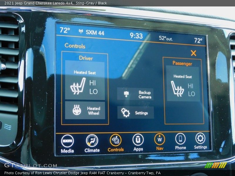 Sting-Gray / Black 2021 Jeep Grand Cherokee Laredo 4x4