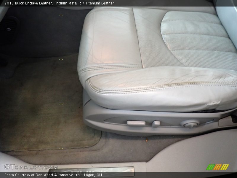 Iridium Metallic / Titanium Leather 2013 Buick Enclave Leather