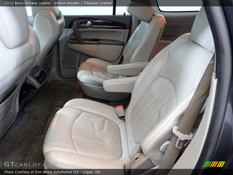 Iridium Metallic / Titanium Leather 2013 Buick Enclave Leather