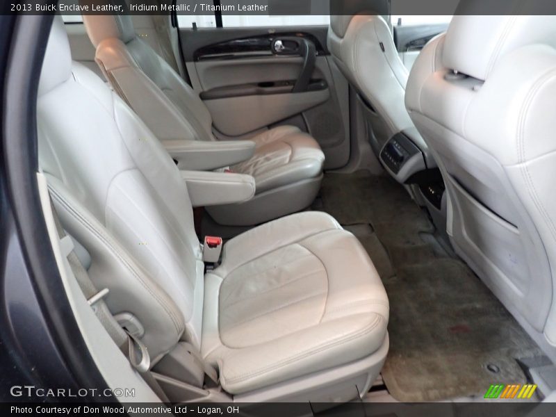 Iridium Metallic / Titanium Leather 2013 Buick Enclave Leather