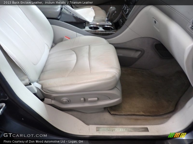 Iridium Metallic / Titanium Leather 2013 Buick Enclave Leather