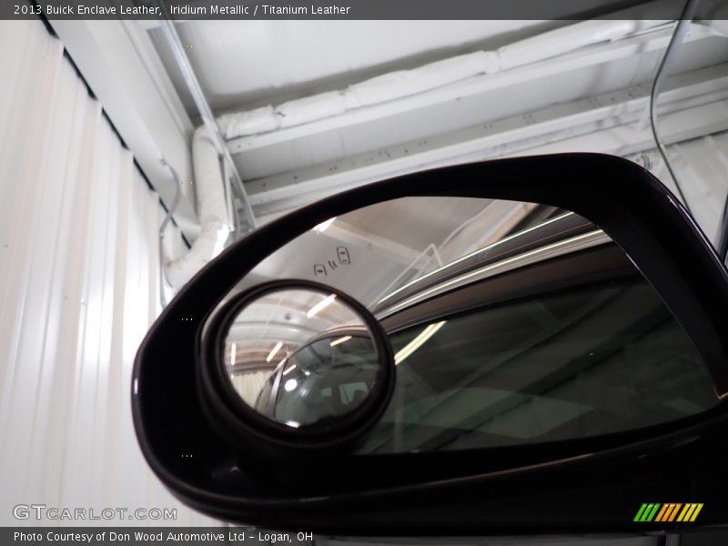 Iridium Metallic / Titanium Leather 2013 Buick Enclave Leather