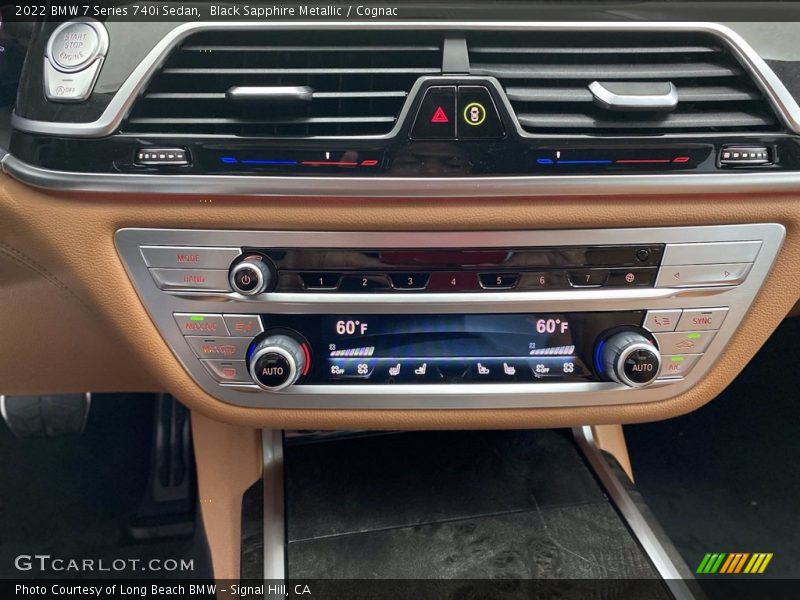 Controls of 2022 7 Series 740i Sedan