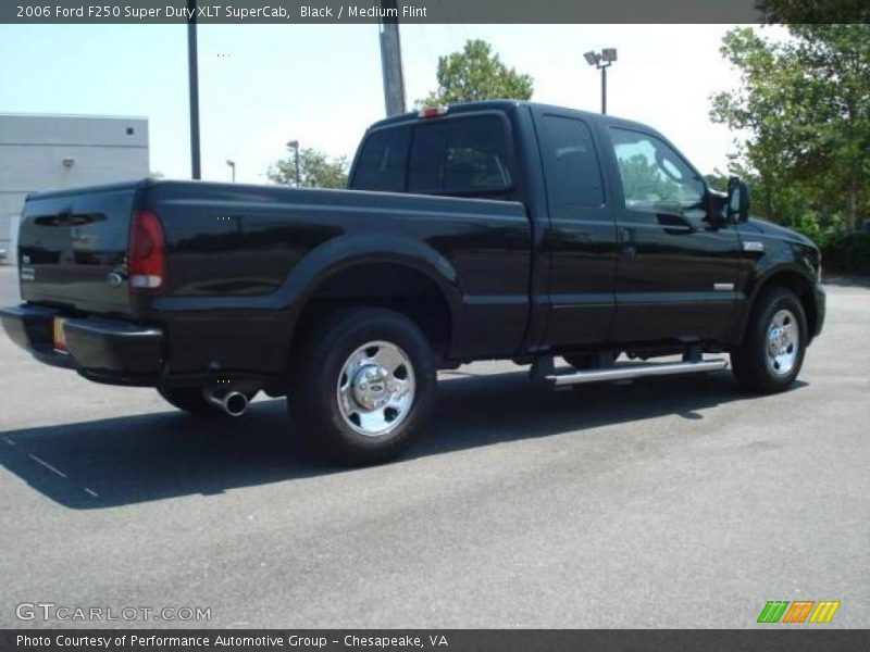 Black / Medium Flint 2006 Ford F250 Super Duty XLT SuperCab