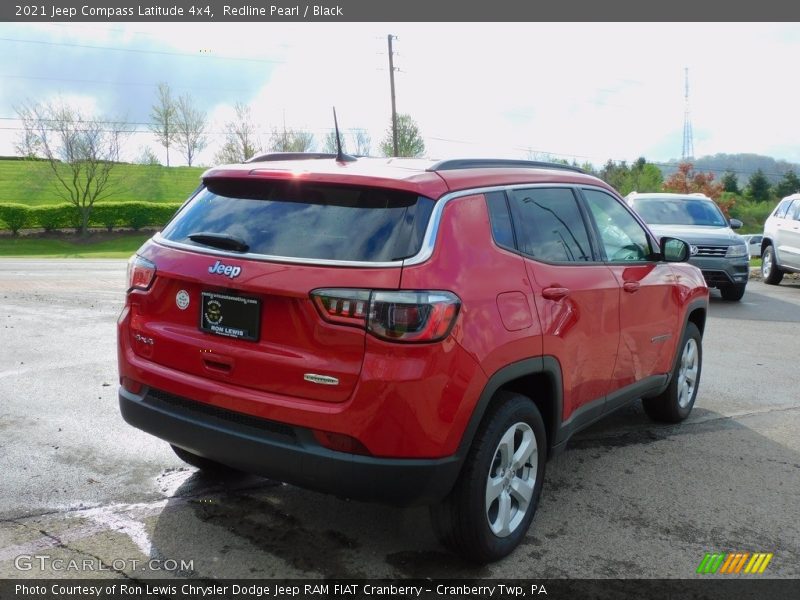 Redline Pearl / Black 2021 Jeep Compass Latitude 4x4
