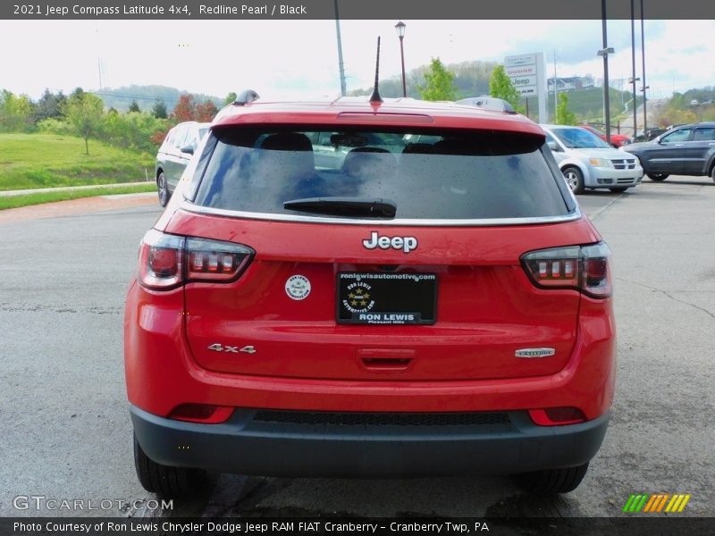 Redline Pearl / Black 2021 Jeep Compass Latitude 4x4