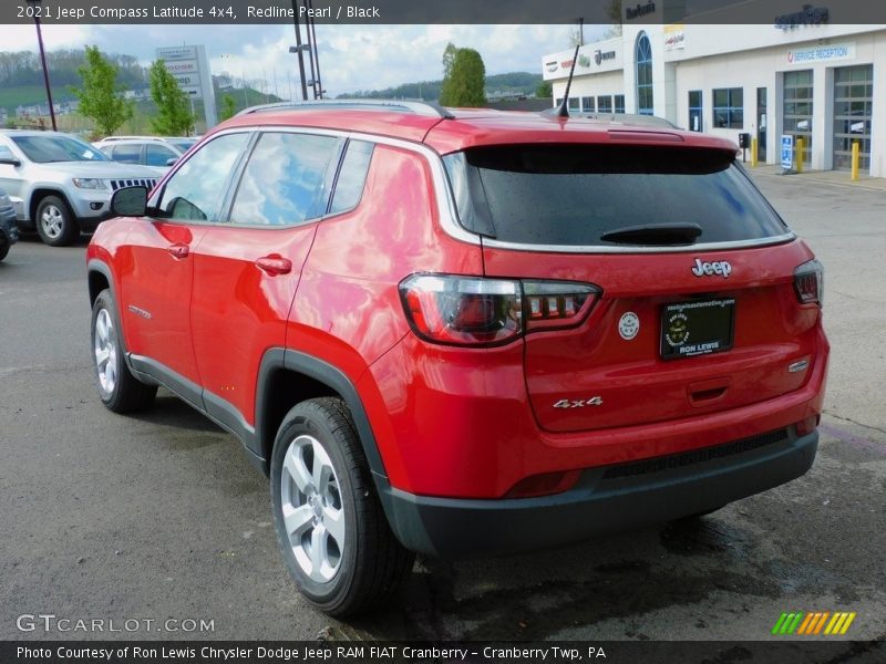 Redline Pearl / Black 2021 Jeep Compass Latitude 4x4