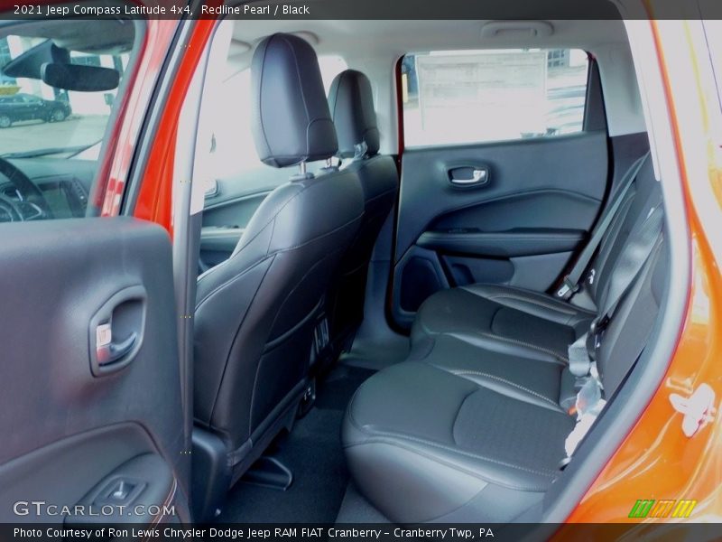 Rear Seat of 2021 Compass Latitude 4x4