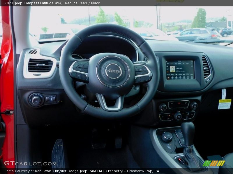 Dashboard of 2021 Compass Latitude 4x4