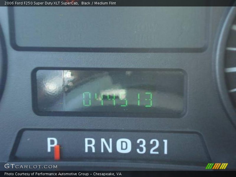 Black / Medium Flint 2006 Ford F250 Super Duty XLT SuperCab