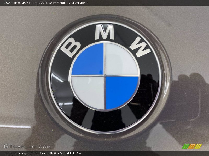 Alvite Gray Metallic / Silverstone 2021 BMW M5 Sedan
