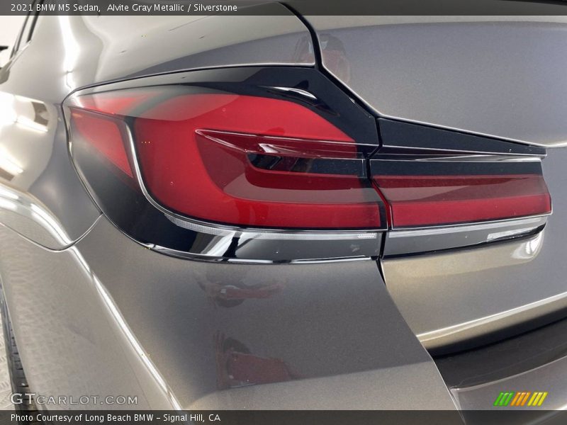 Alvite Gray Metallic / Silverstone 2021 BMW M5 Sedan
