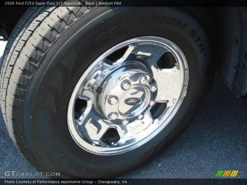 Black / Medium Flint 2006 Ford F250 Super Duty XLT SuperCab