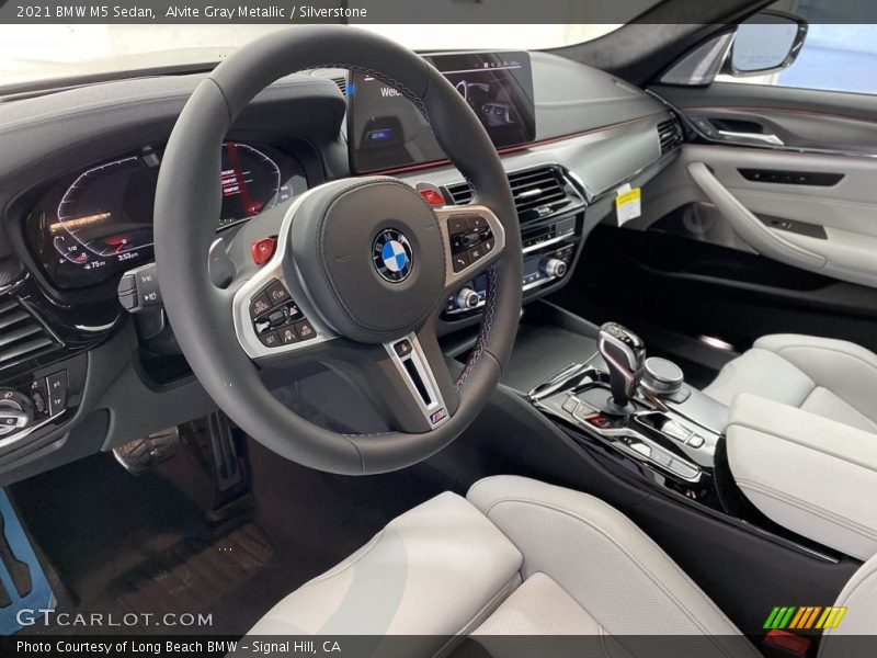 Front Seat of 2021 M5 Sedan
