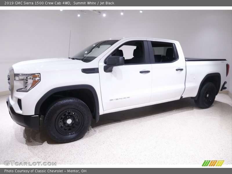 Summit White / Jet Black 2019 GMC Sierra 1500 Crew Cab 4WD