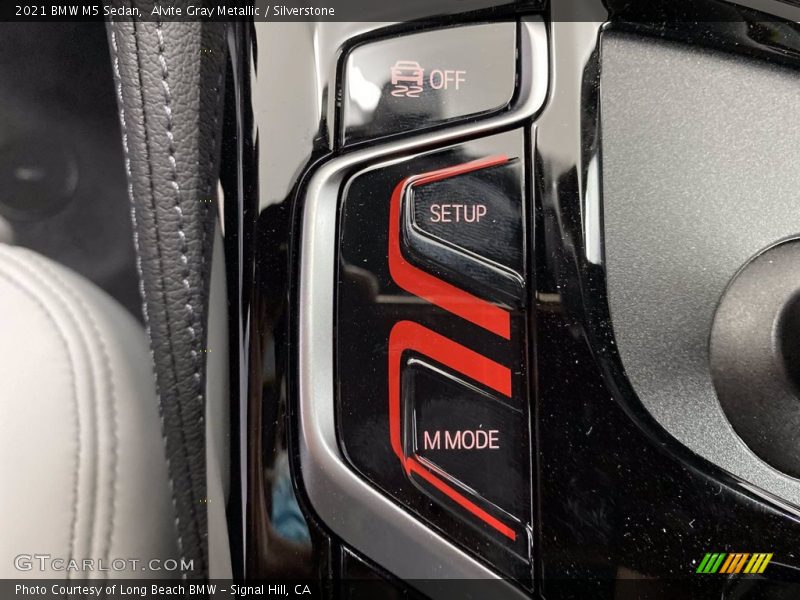 Alvite Gray Metallic / Silverstone 2021 BMW M5 Sedan