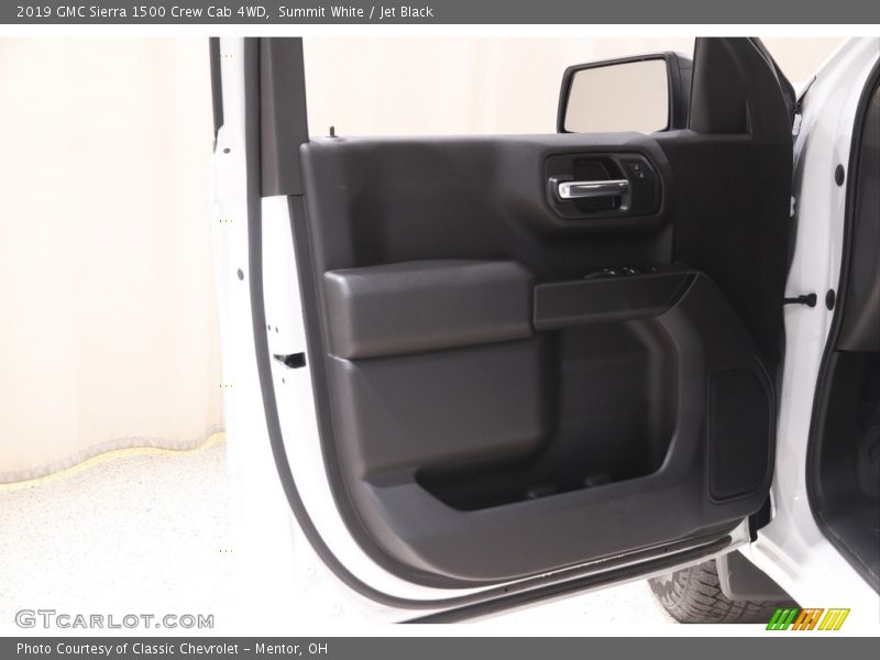 Summit White / Jet Black 2019 GMC Sierra 1500 Crew Cab 4WD