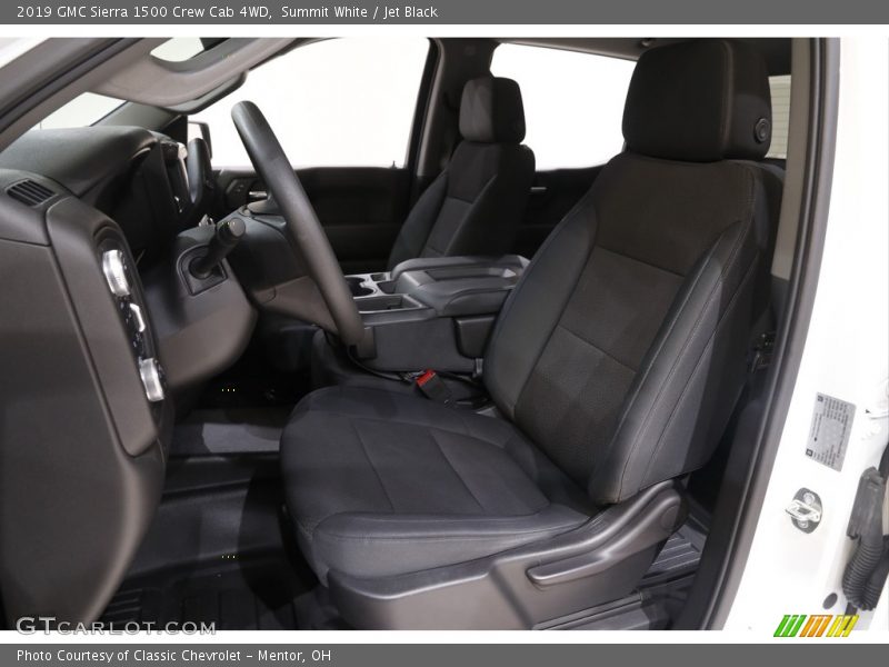Summit White / Jet Black 2019 GMC Sierra 1500 Crew Cab 4WD