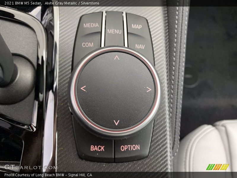Alvite Gray Metallic / Silverstone 2021 BMW M5 Sedan
