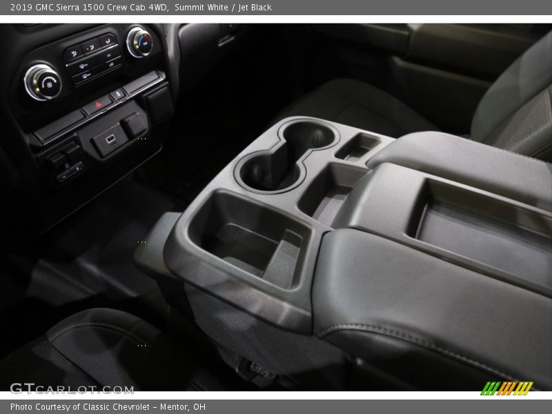 Summit White / Jet Black 2019 GMC Sierra 1500 Crew Cab 4WD