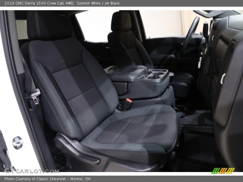 Summit White / Jet Black 2019 GMC Sierra 1500 Crew Cab 4WD