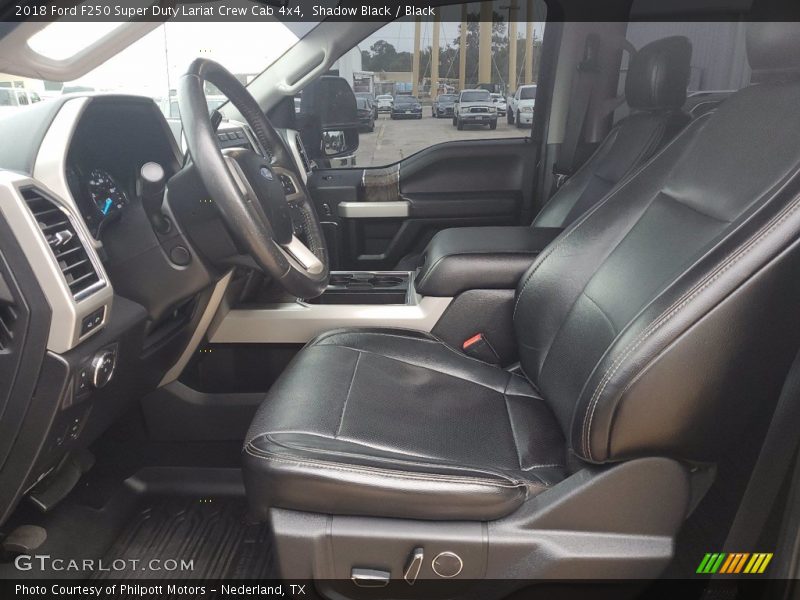 Shadow Black / Black 2018 Ford F250 Super Duty Lariat Crew Cab 4x4