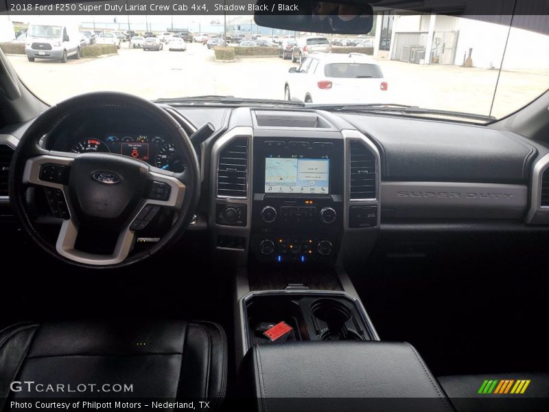 Shadow Black / Black 2018 Ford F250 Super Duty Lariat Crew Cab 4x4