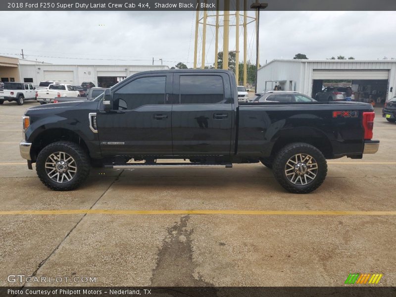 Shadow Black / Black 2018 Ford F250 Super Duty Lariat Crew Cab 4x4