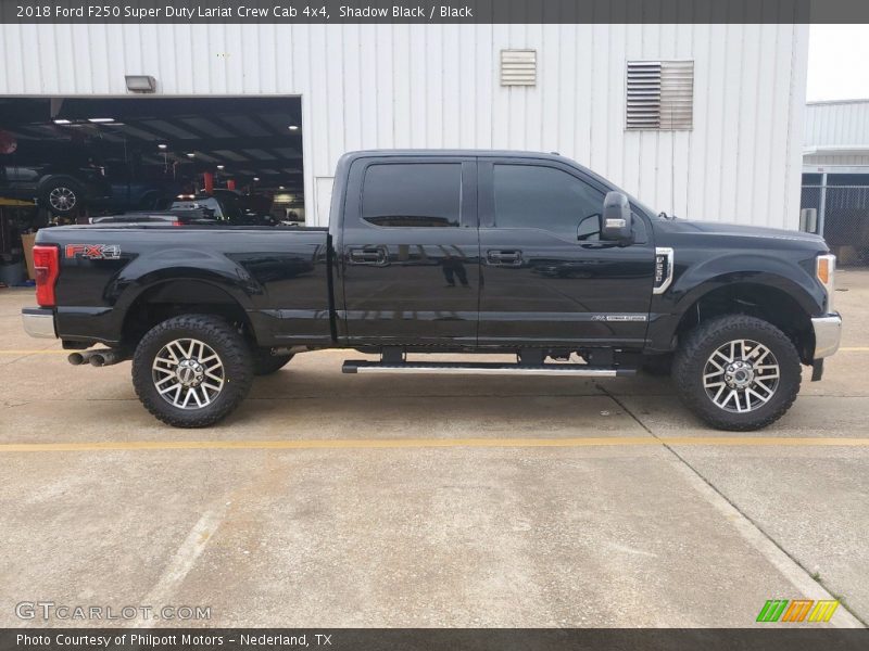 Shadow Black / Black 2018 Ford F250 Super Duty Lariat Crew Cab 4x4