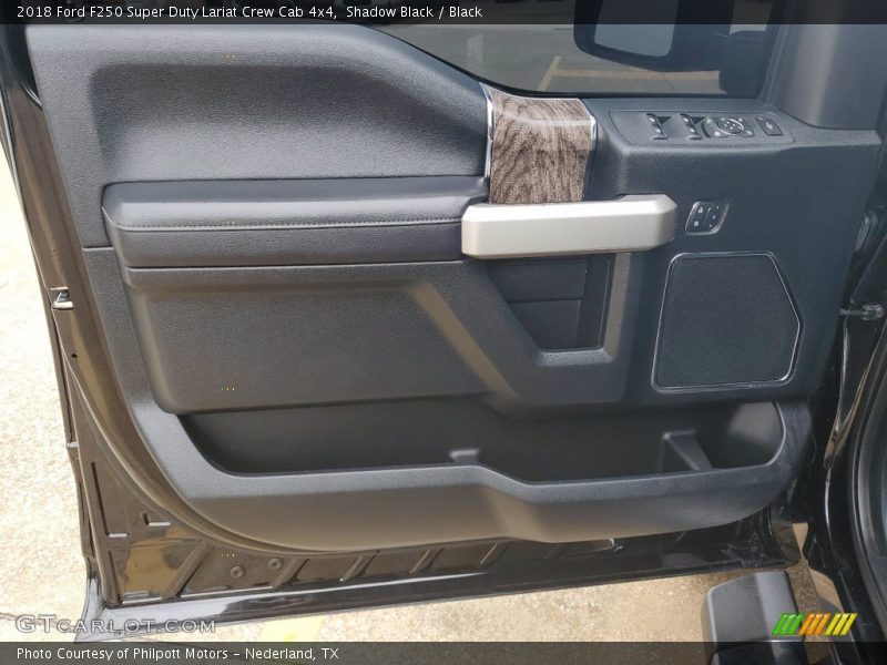 Shadow Black / Black 2018 Ford F250 Super Duty Lariat Crew Cab 4x4