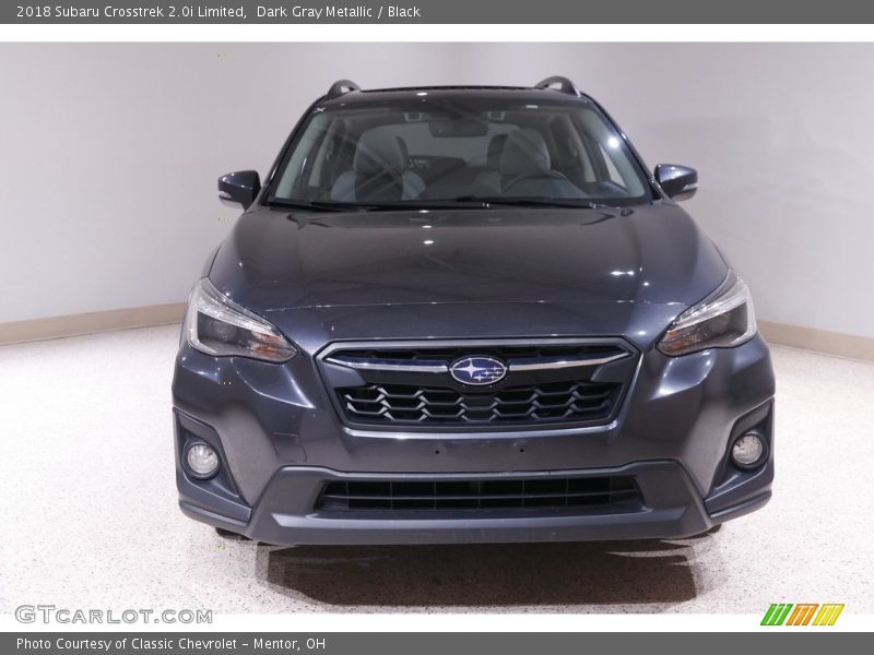 Dark Gray Metallic / Black 2018 Subaru Crosstrek 2.0i Limited