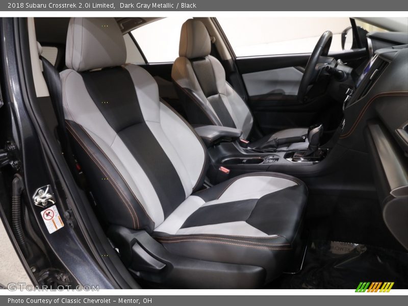 Dark Gray Metallic / Black 2018 Subaru Crosstrek 2.0i Limited