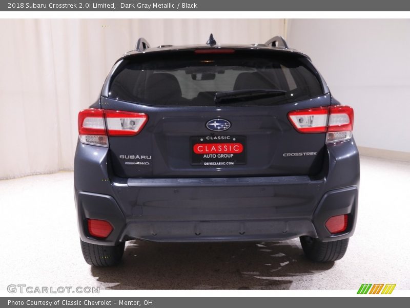 Dark Gray Metallic / Black 2018 Subaru Crosstrek 2.0i Limited