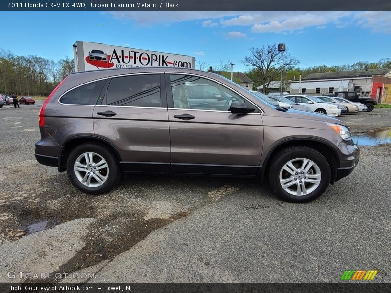 Urban Titanium Metallic / Black 2011 Honda CR-V EX 4WD