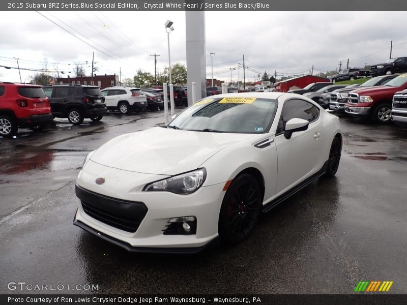 Crystal White Pearl / Series.Blue Black/Blue 2015 Subaru BRZ Series.Blue Special Edition
