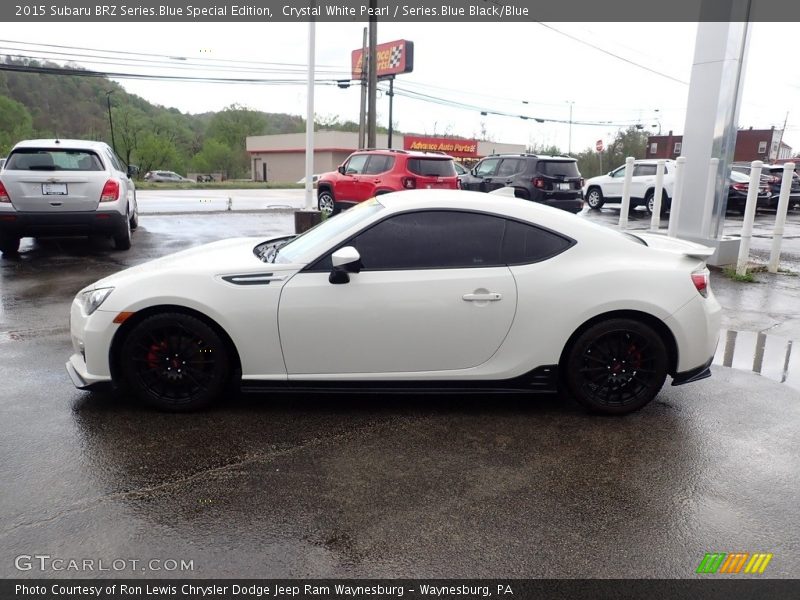 Crystal White Pearl / Series.Blue Black/Blue 2015 Subaru BRZ Series.Blue Special Edition