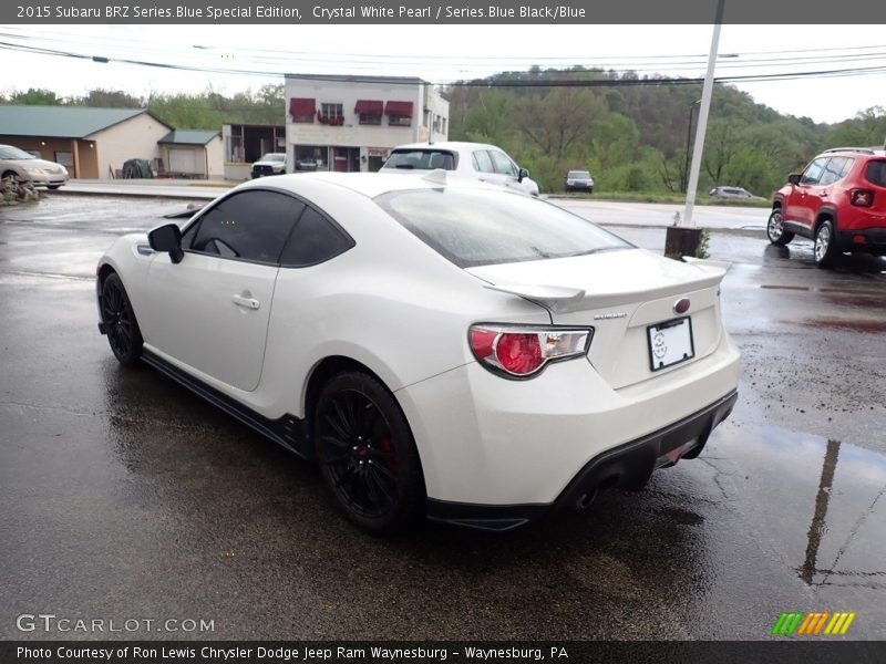 Crystal White Pearl / Series.Blue Black/Blue 2015 Subaru BRZ Series.Blue Special Edition