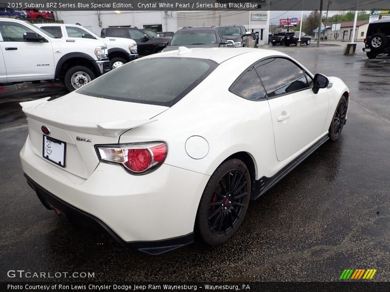 Crystal White Pearl / Series.Blue Black/Blue 2015 Subaru BRZ Series.Blue Special Edition