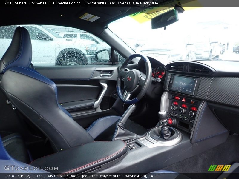 Crystal White Pearl / Series.Blue Black/Blue 2015 Subaru BRZ Series.Blue Special Edition