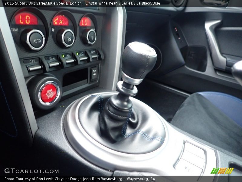 Crystal White Pearl / Series.Blue Black/Blue 2015 Subaru BRZ Series.Blue Special Edition