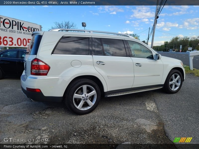 Arctic White / Cashmere 2009 Mercedes-Benz GL 450 4Matic